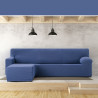 Funda para chaise longue de brazo corto izquierdo Eysa JAZ Azul 120 x