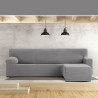 Funda para chaise longue de brazo corto derecho Eysa JAZ Gris 120 x 12