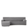 Funda para chaise longue de brazo corto izquierdo Eysa JAZ Gris 120 x