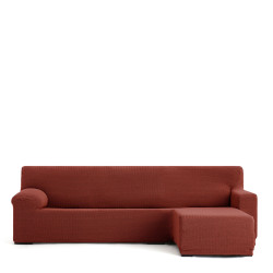 Funda para chaise longue de brazo corto derecho Eysa JAZ Rojo Oscuro 1
