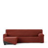 Funda para chaise longue de brazo corto izquierdo Eysa JAZ Rojo Oscuro