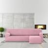 Funda para chaise longue de brazo largo izquierdo Eysa ULISES Rosa Ros