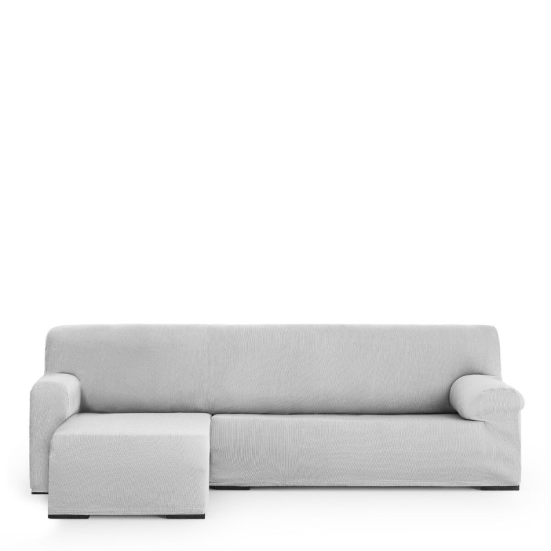 Funda para chaise longue de brazo corto izquierdo Eysa ULISES Gris Per