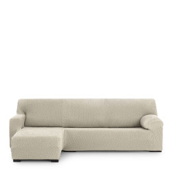 Funda para chaise longue de brazo corto izquierdo Eysa THOR Blanco 110