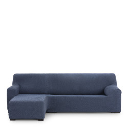 Funda para chaise longue de brazo corto izquierdo Eysa THOR Azul 110 x