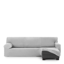 Funda para chaise longue de brazo corto derecho Eysa THOR Gris 110 x 1