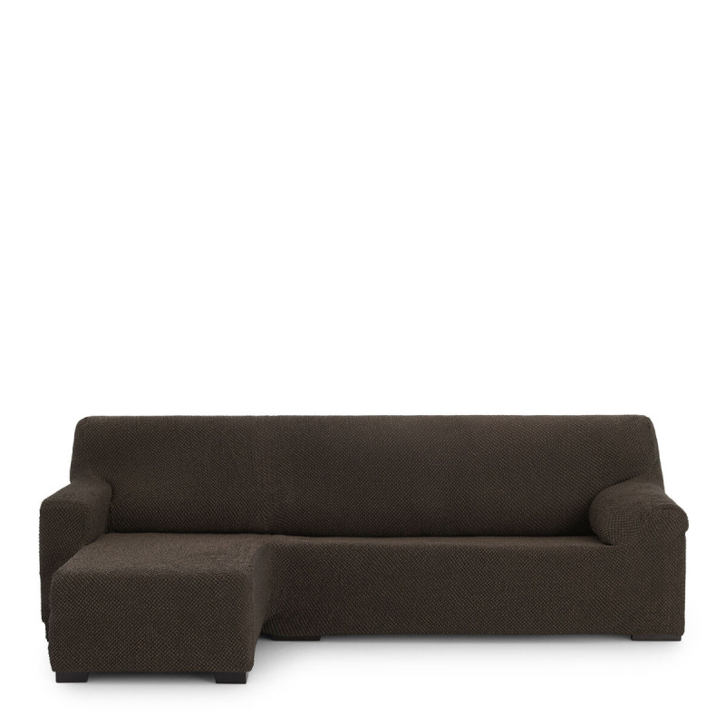 Funda para chaise longue de brazo corto izquierdo Eysa THOR Marrón 11 Funda para chaise longue de brazo corto izquierdo Eysa THOR Marrón 11