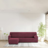 Funda para chaise longue de brazo corto izquierdo Eysa THOR Burdeos 11