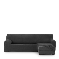 Funda para chaise longue de brazo corto derecho Eysa THOR Gris oscuro