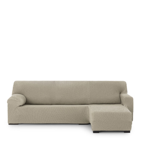 Funda para chaise longue de brazo corto derecho Eysa THOR Beige 110 x