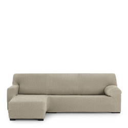 Funda para chaise longue de brazo corto izquierdo Eysa THOR Beige 110
