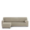 Funda para chaise longue de brazo corto izquierdo Eysa THOR Beige 110