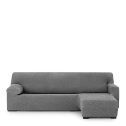 Funda para chaise longue de brazo corto derecho Eysa THOR Gris oscuro