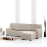 Funda para chaise longue de brazo corto derecho Eysa ROC Blanco 120 x