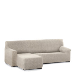Funda para chaise longue de brazo corto izquierdo Eysa ROC Blanco 120