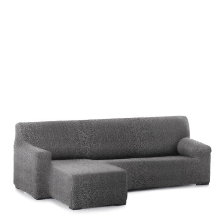 Funda para chaise longue de brazo corto izquierdo Eysa ROC Gris oscuro
