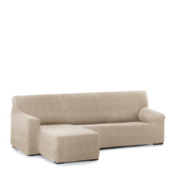 Funda para chaise longue de brazo corto izquierdo Eysa ROC Beige 120 x