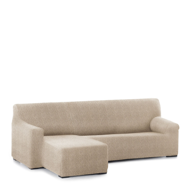 Funda para chaise longue de brazo corto izquierdo Eysa ROC Beige 120 x
