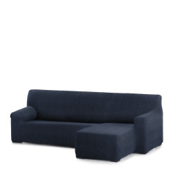 Funda para chaise longue de brazo corto derecho Eysa ROC Azul 120 x 12