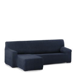 Funda para chaise longue de brazo corto izquierdo Eysa ROC Azul 120 x