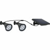 Foco Solar Lumi Garden Family Spiky 2 en 1 Negro Aluminio Acero (2 Uni