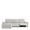 Funda para chaise longue de brazo corto izquierdo Eysa JAZ Blanco 120