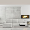 Funda para chaise longue de brazo corto izquierdo Eysa JAZ Blanco 120