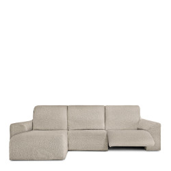 Funda para chaise longue de brazo corto izquierdo Eysa ROC Blanco 120