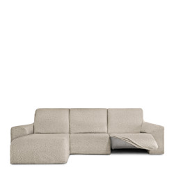 Funda para chaise longue de brazo corto izquierdo Eysa ROC Blanco 120