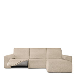 Funda para chaise longue de brazo corto derecho Eysa ROC Beige 120 x 1