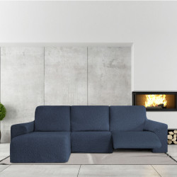 Funda para chaise longue de brazo corto izquierdo Eysa ROC Azul 120 x