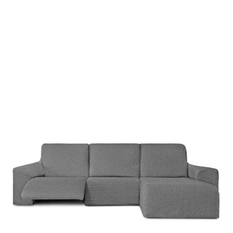 Funda para chaise longue de brazo corto derecho Eysa ROC Gris claro 12 Funda para chaise longue de brazo corto derecho Eysa ROC Gris claro 12
