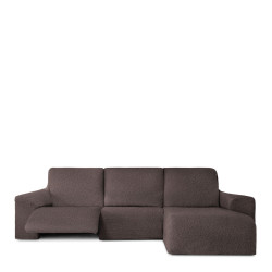 Funda para chaise longue de brazo corto derecho Eysa ROC Marrón 120 x