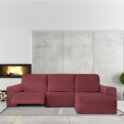 Funda para chaise longue de brazo corto derecho Eysa ROC Teja 120 x 12