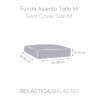 Funda de cojín Eysa ROC Gris claro 85 x 15 x 100 cm Sofá