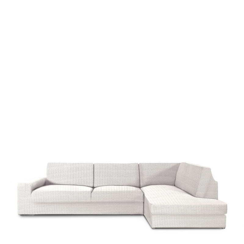 Funda para Sofá Eysa JAZ Blanco 110 x 120 x 500 cm Funda para Sofá Eysa JAZ Blanco 110 x 120 x 500 cm