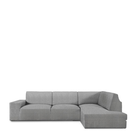 Funda para chaise longue de brazo largo derecho Eysa ROC Gris claro 11