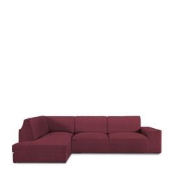 Funda para chaise longue de brazo largo izquierdo Eysa ROC Teja Rojo O