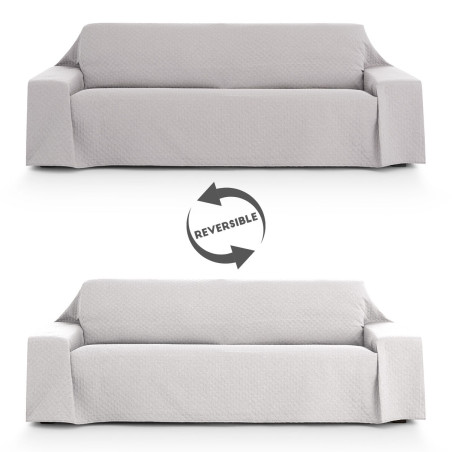 Cubre sofá Eysa SILVER Gris claro 230 x 270 cm