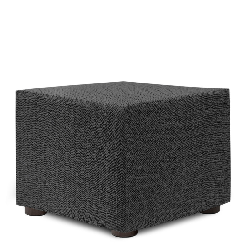 Funda para puf Eysa JAZ Gris oscuro 65 x 65 x 65 cm Funda para puf Eysa JAZ Gris oscuro 65 x 65 x 65 cm