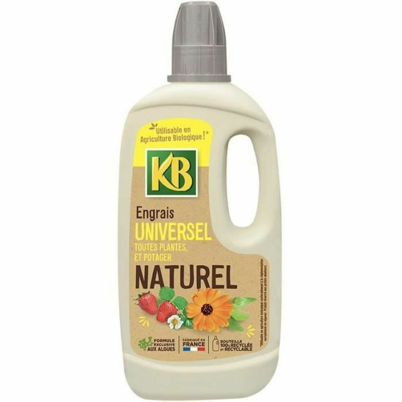 Abono orgánico KB All Plants, Vegetables And Fruits 1 L Abono orgánico KB All Plants, Vegetables And Fruits 1 L