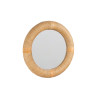 Espejo de pared Romimex Natural Ratán 80 x 80 x 7 cm 7 x 80 x 80 cm
