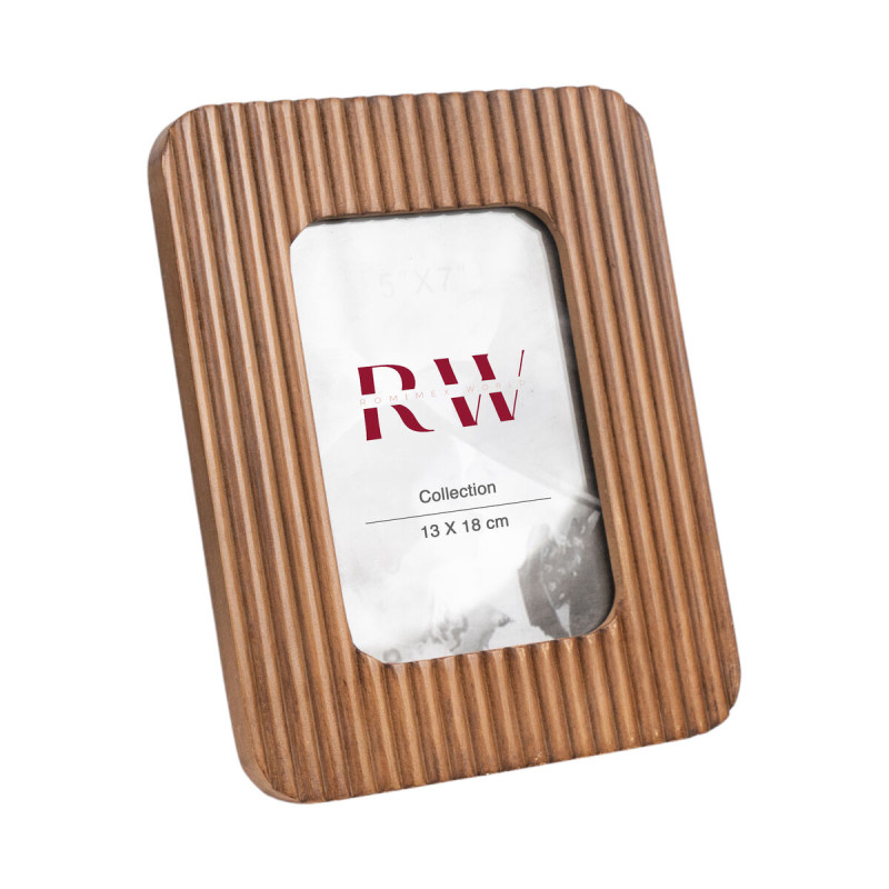 Marco de Fotos Romimex Marrón Vidrio Madera MDF 10 x 15 x 2 cm Marco de Fotos Romimex Marrón Vidrio Madera MDF 10 x 15 x 2 cm