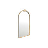 Espejo de pared Romimex Dorado Natural Metal Mimbre 4 x 115 x 61 cm