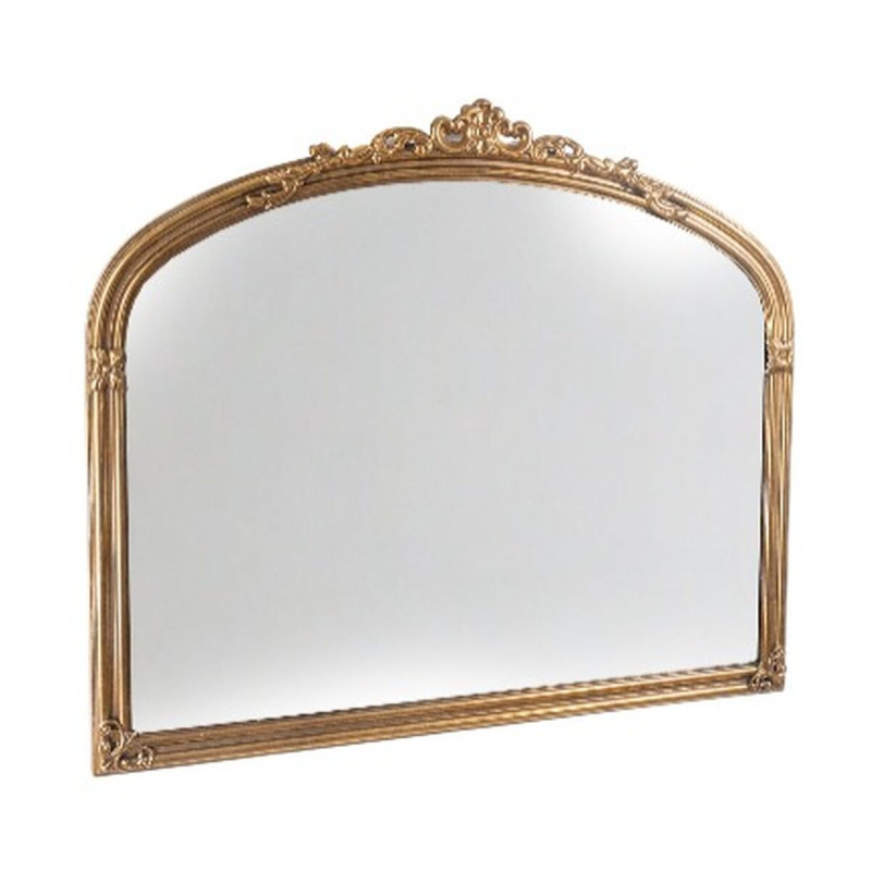Espejo de pared Romimex Dorado Metal 105 x 88 x 4 cm Espejo de pared Romimex Dorado Metal 105 x 88 x 4 cm