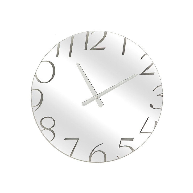 Reloj de Pared Romimex Espejo Vidrio 40 x 40 x 4 cm Reloj de Pared Romimex Espejo Vidrio 40 x 40 x 4 cm