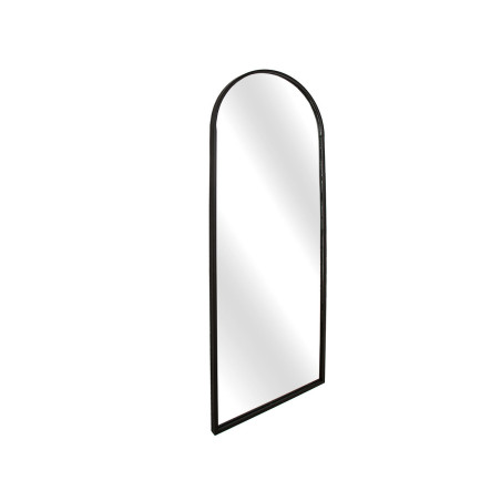 Espejo de pared Romimex Negro Metal 65 x 170 x 3 cm Arco