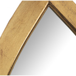 Espejo de pared Alexandra House Living Dorado Metal Gota 5 x 60 x 46 c