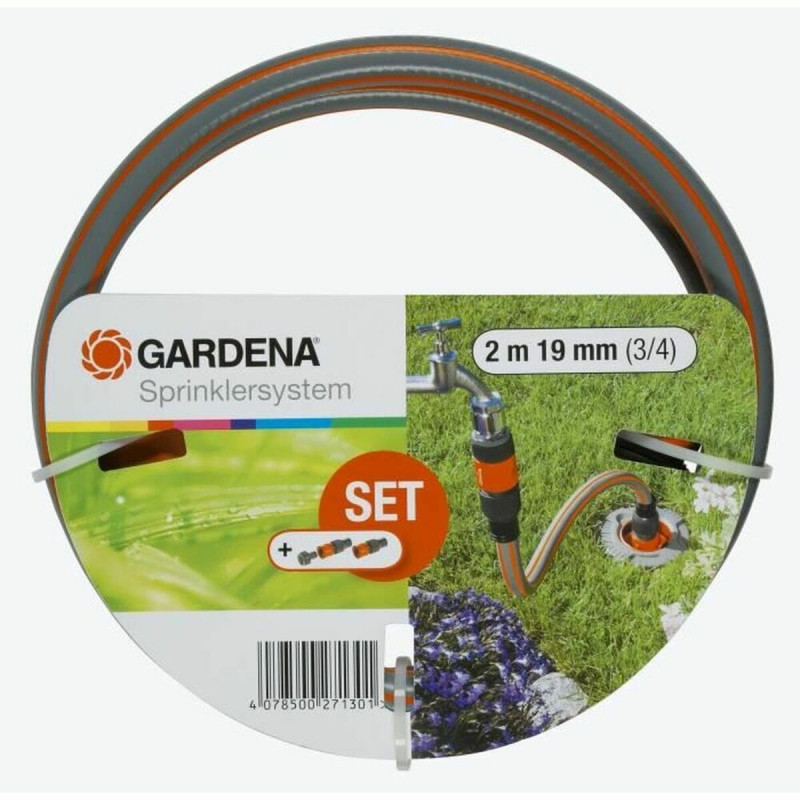 Conector de manguera Gardena 02713-20 Sistema de riego Ø 19 mm 2 m Conector de manguera Gardena 02713-20 Sistema de riego Ø 19 mm 2 m