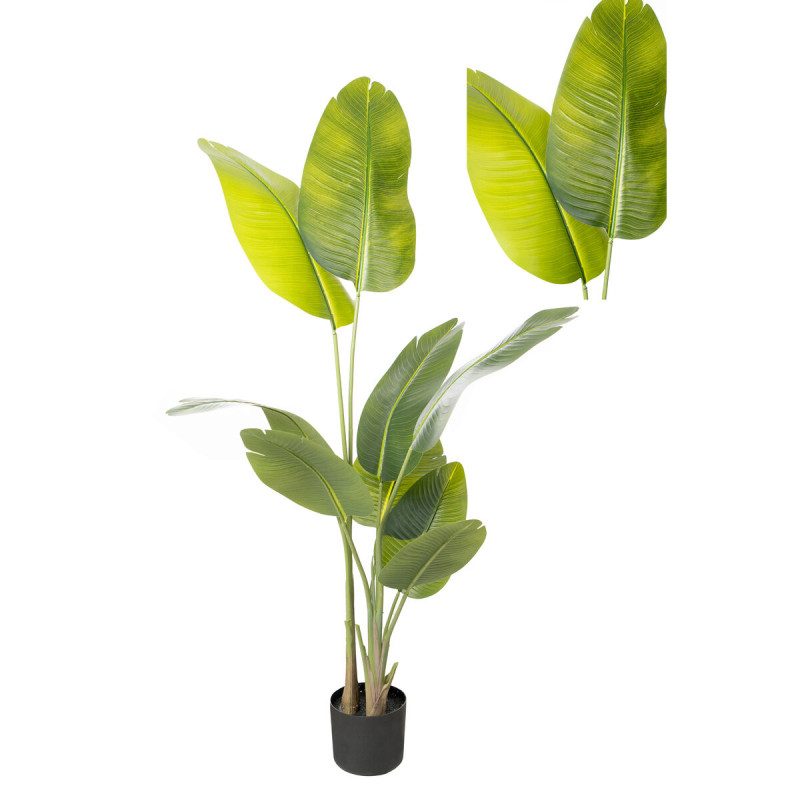 Planta Decorativa Romimex Strelitzia Plástico 70 x 140 x 70 cm Planta Decorativa Romimex Strelitzia Plástico 70 x 140 x 70 cm